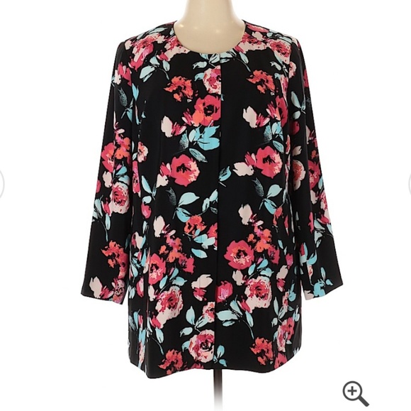 Pink Floral Sejour Plus Jacket - Picture 2 of 8